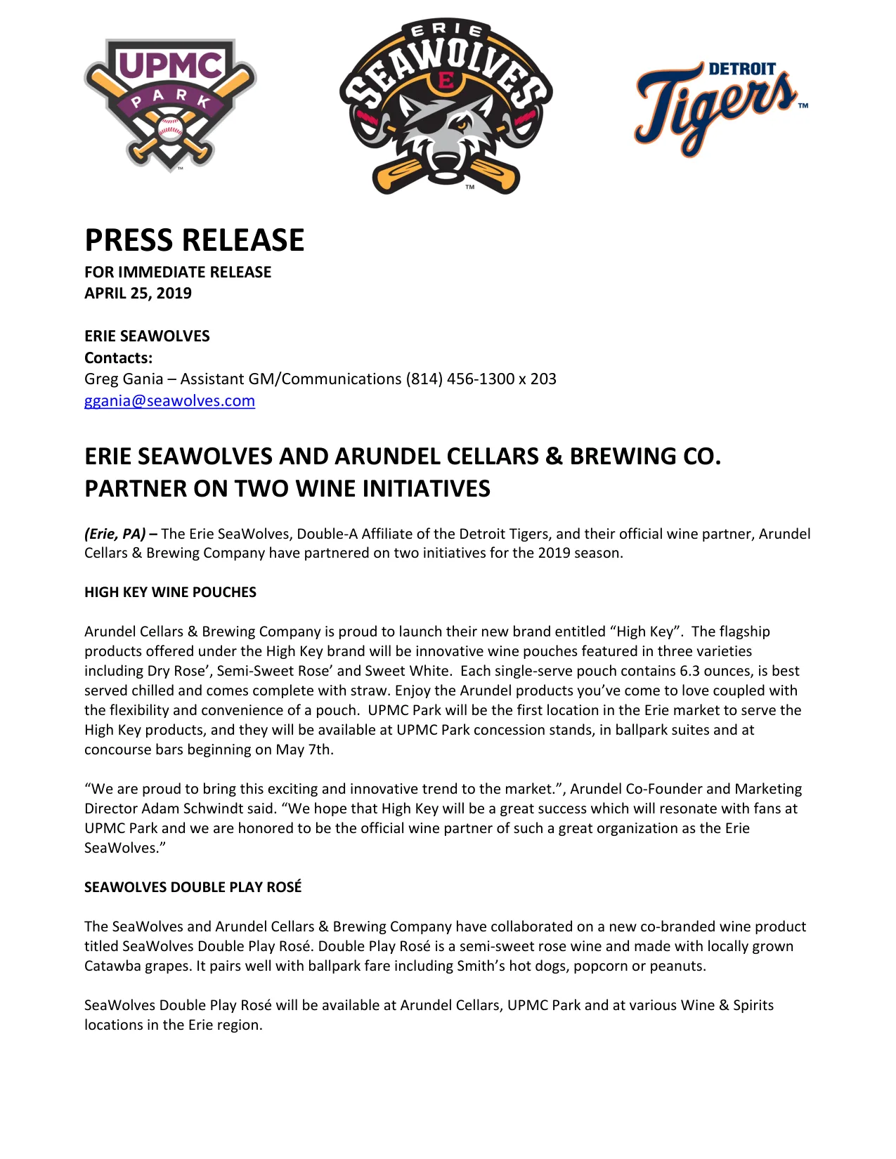 Press release, page 4